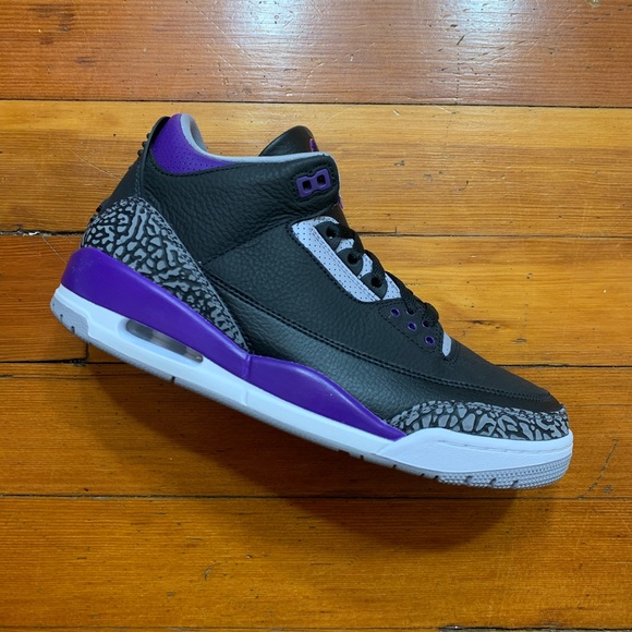 nike air jordan 3 retro court purple